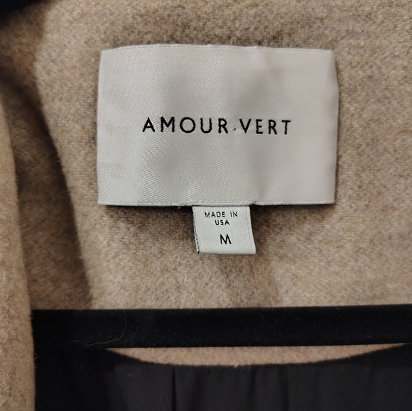 Amour Vert Wool Blend Coat - Picture 4 of 5
